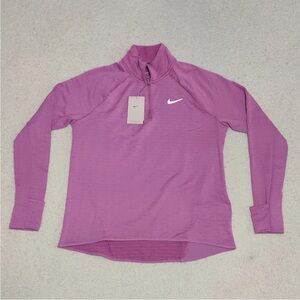 Nike Therma-FIT Element Womens 1/2-Zip Running Jacket Purple XL DD6799-507